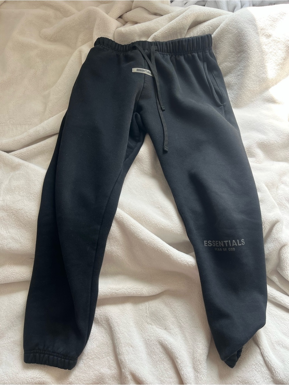 Fear of God ESSENTIALS Kids Black Jogger Sweatpants